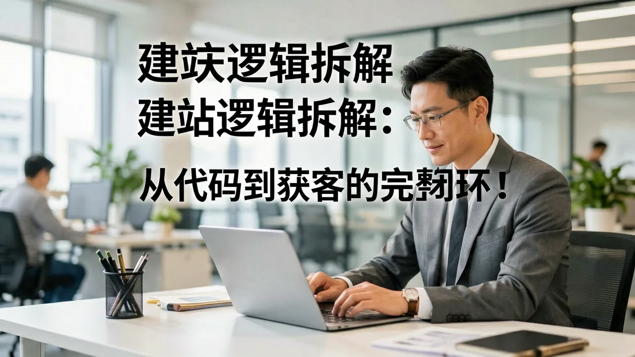 建站逻辑拆解：从代码到获客的完整闭环